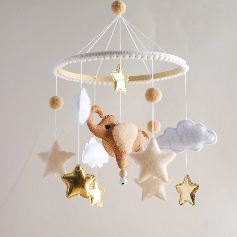 Animal Kingdom Wooden Crib Mobile