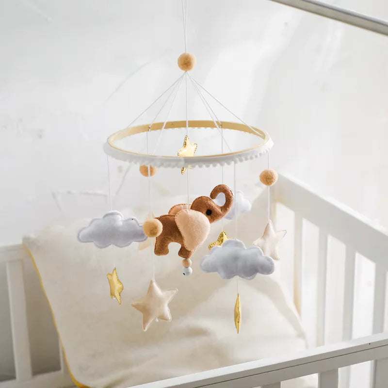 Animal Kingdom Wooden Crib Mobile