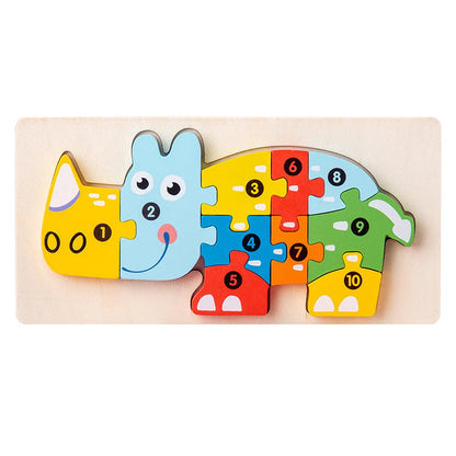 3D Animal Adventure Puzzles