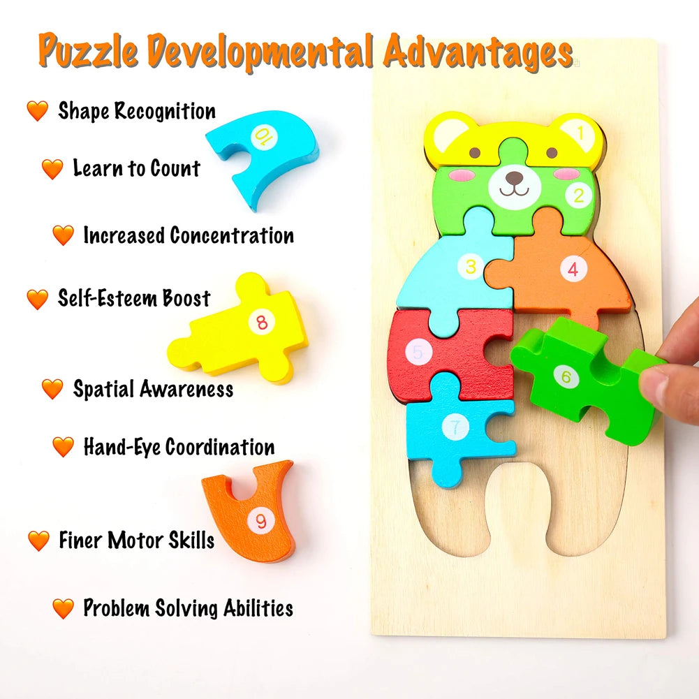 3D Animal Adventure Puzzles