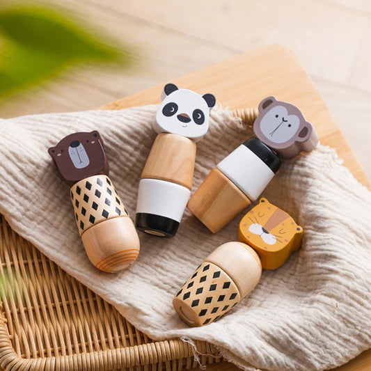 Montessori Wooden Screw Toy